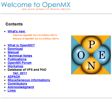 OpenMX project